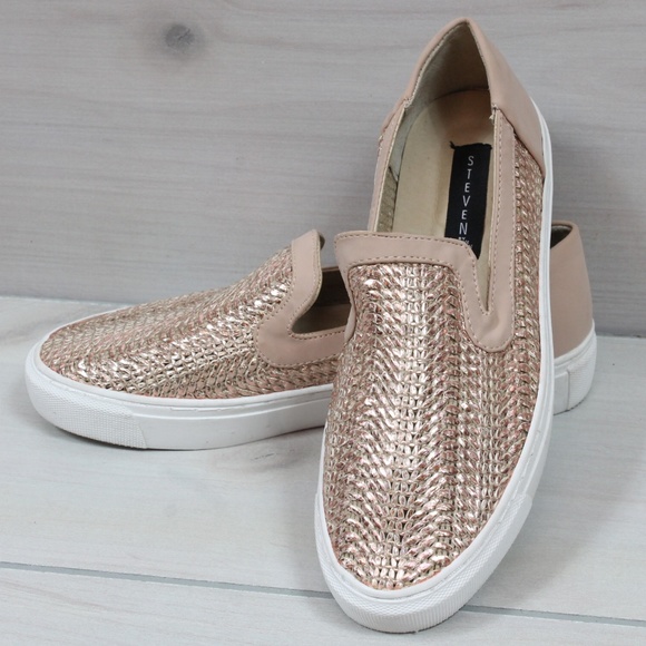 Steven By Steve Madden Shoes - Steven by Steve Madden Rose Gold Kenner Shoes 7